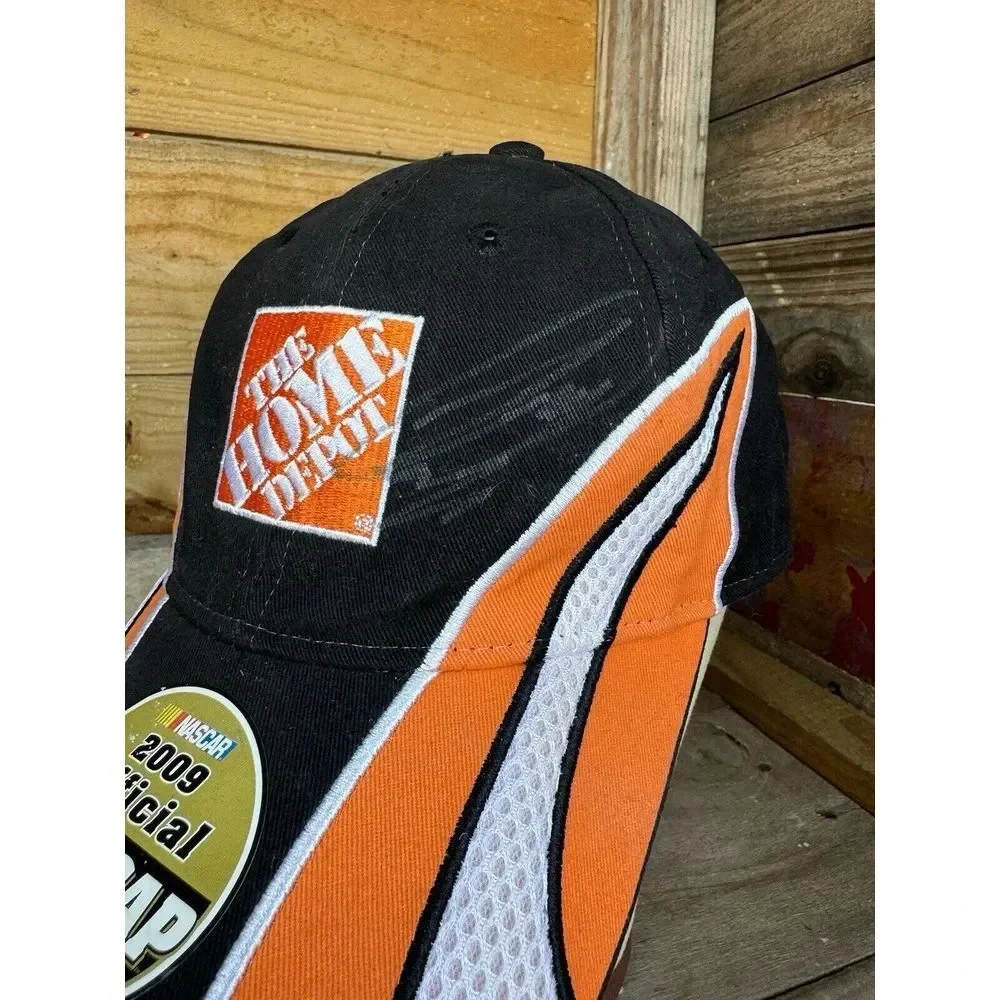 Autographed‎ Tony Stewart #20 Nascar Hat Home Depot Official Pit Cap